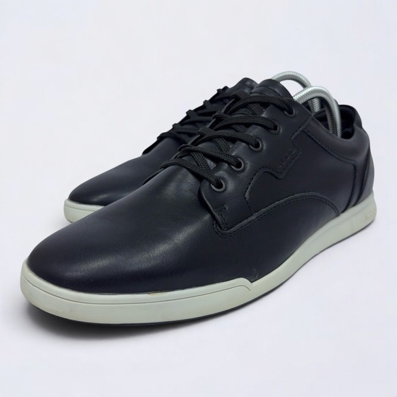 Aldo Abel Casual Shoes Men\'s Size 9.5 Black White Leather Lace Up Sneakers main image 11